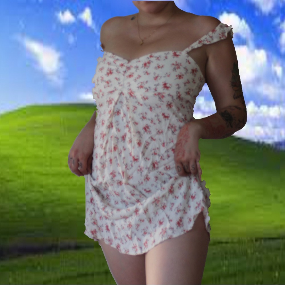 Flynne Skye mini floral dress